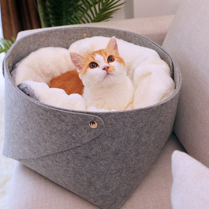 Peekaboo Studio Cozy Orthopedic Pet Bed with Waterproof Cover
