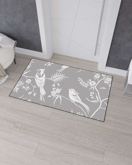 Chic Customizable Nordic Birds Floor Mat for Contemporary Home Styling