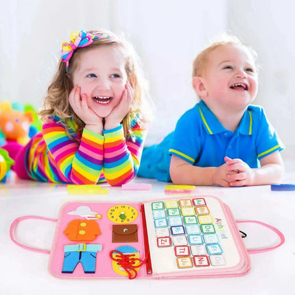 Wonderland Montessori Parish Toys Interactive Cloth Storybook - Inspiring Educational Adventure