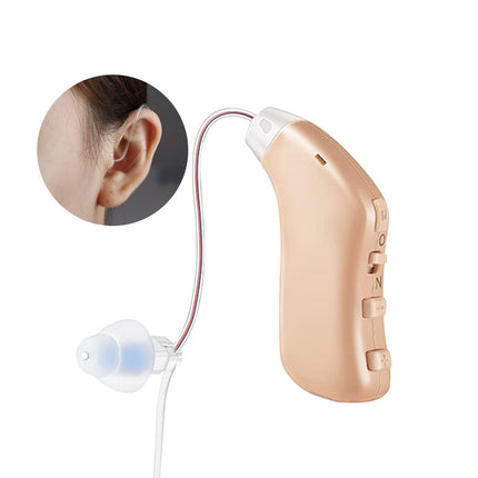 Peekaboo Studio 16-Channel Digital Hearing Aid for Elderly, Adjustable