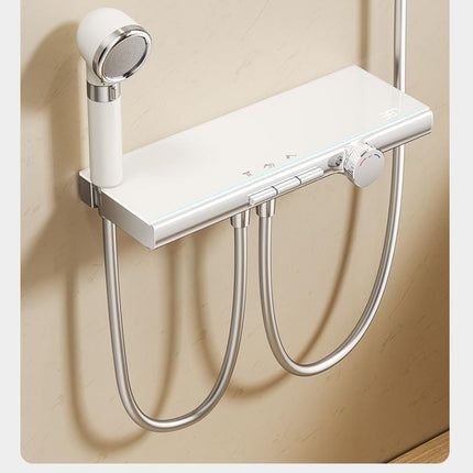 AliKopy Modern Concealed Shower Set with Easy Installation & Storage S