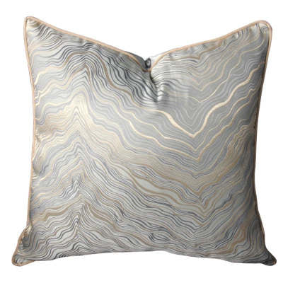 Peekaboo Studio Light Luxury European Sofa Pillow with Elegant Design