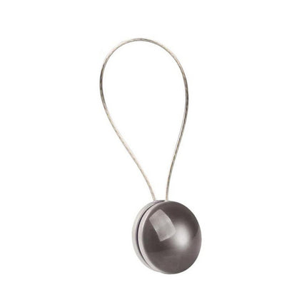 Peekaboo Studio Decorative Stainless Steel Curtain Strap Hook - Round