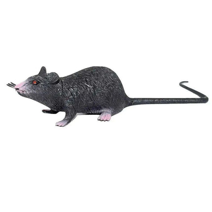 Realistic Small Rat Prank Toy for Halloween Haunts