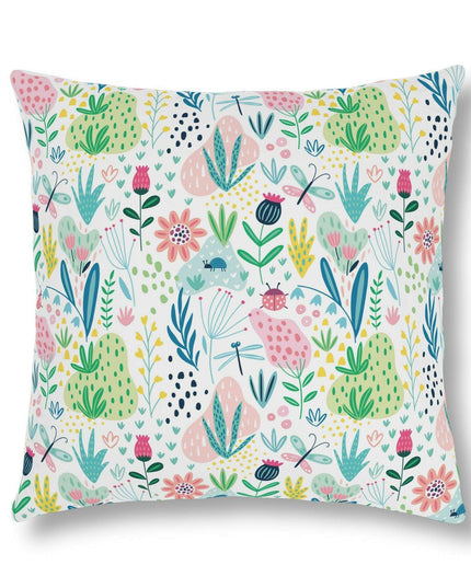 Vibrant Weather-Resistant Floral Garden Cushions - Très Bébé Collection