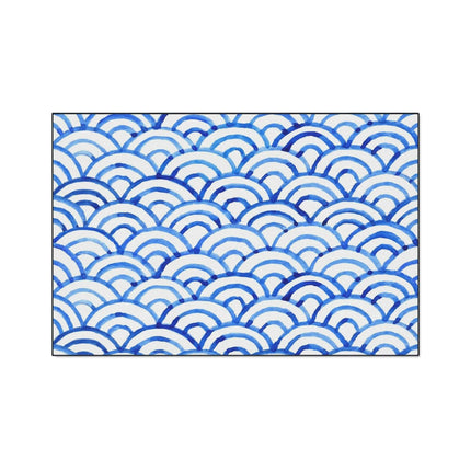 Vintage Fish Scale Personalized Area Mat - Stylish and Reliable