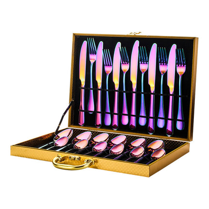 Peekaboo Studio 24-Piece High-End Tableware Set - Elegant Design & Dur