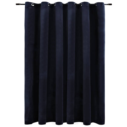 blackout curtain with metal eyelets, velvet. blackout curtain with