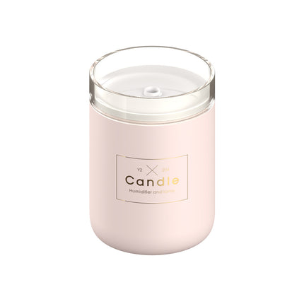 Candle Rhyme USB Humidifier Diffuser 35ML/H — Nano Mist, Atmosphere Light, 4 Color Options