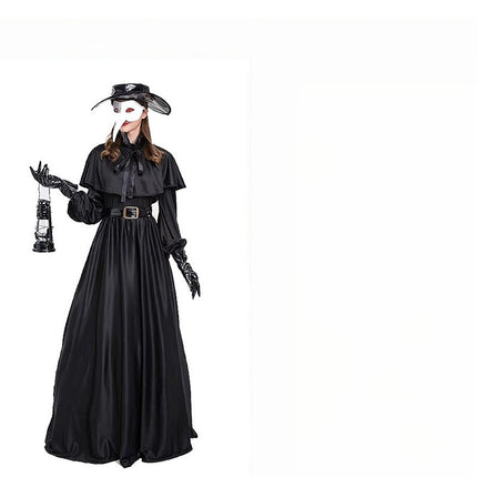 Peekaboo Studio Halloween Dark Dungeon Hero Costume with Crow Mask
