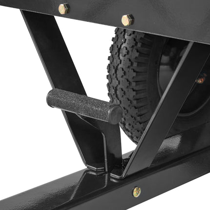 VEVOR 750 lb Heavy Duty ATV Dump Cart, 15 Cu Ft, Removable Sides