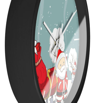 Elegant Artisan Wood Wall Clock with Premium Color Choices for Sophisticated Interiors