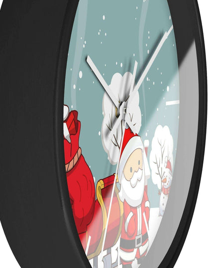 Elegant Artisan Wood Wall Clock with Premium Color Choices for Sophisticated Interiors