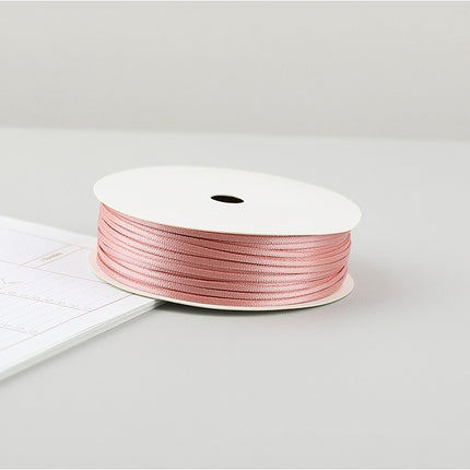 Peekaboo Studio 2mm Double-Sided Silk Ribbon for DIY Packaging
