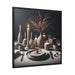 Elite Matte Canvas Print with Sustainable Black Pinewood Frame