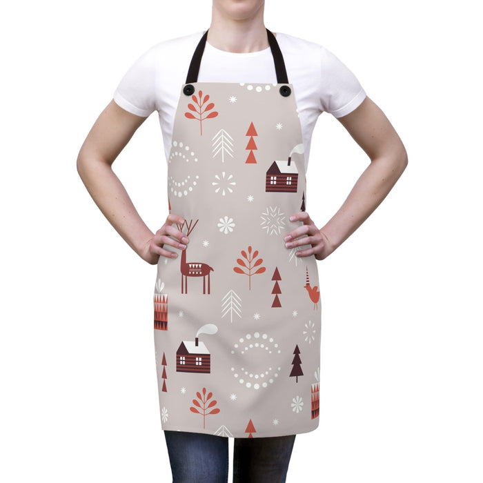 Christmas Kitchen Couture Lightweight Apron for Culinary Enthusiasts