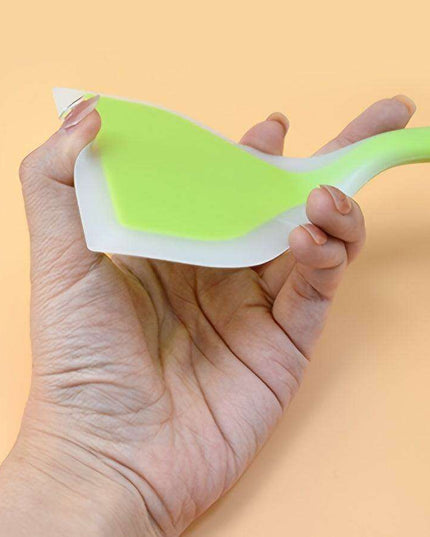 Chic Dual-Tone Silicone Turner - Non-Stick Kitchen Essential for Effortless Cooking and Baking