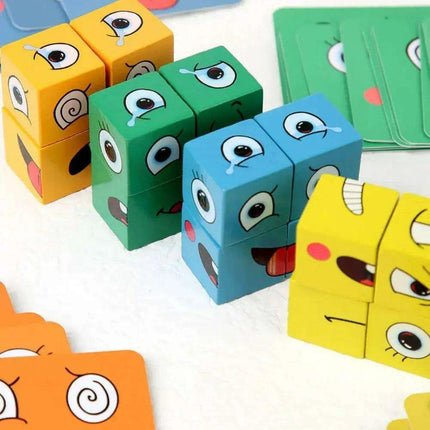 Emoticon Adventure Eco-Friendly Puzzle Set: Fun Learning Tool for Kids