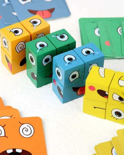 Emoticon Adventure Eco-Friendly Puzzle Set: Fun Learning Tool for Kids