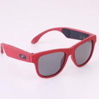 Red frame black len