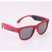 Red frame black len