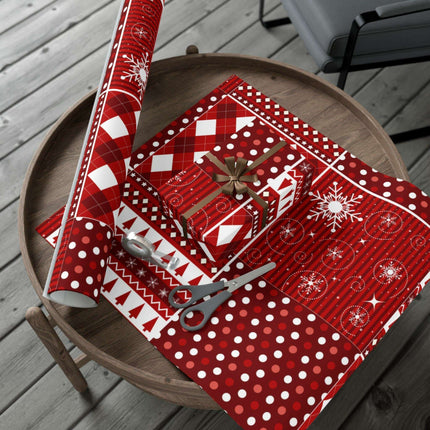 Elegant Customizable Christmas Gift Wrap - Premium Matte & Satin Finishes Made in the USA