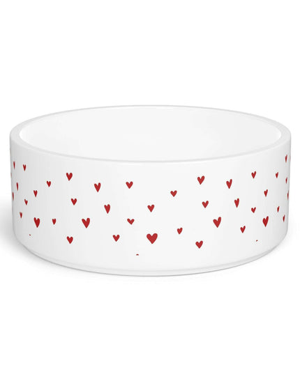 Customized Artisan Ceramic Pet Bowl with Distinctive Artwork