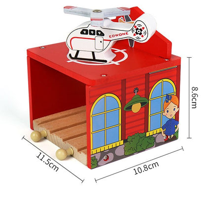 Wooden track accessories small train track toy