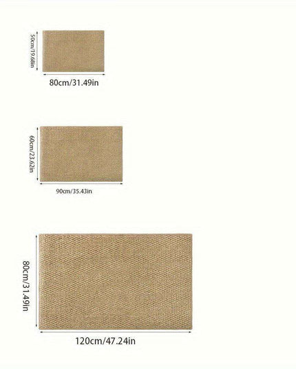 Eco-Friendly Plush Door Mat