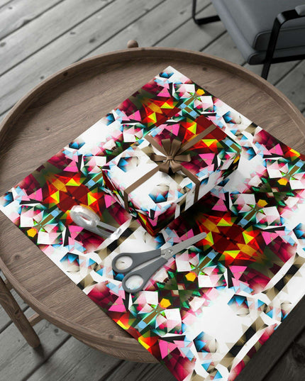 Elegant Eco-Friendly 3D Holiday Gift Wrap Set: Premium USA-Made Wrapping Paper