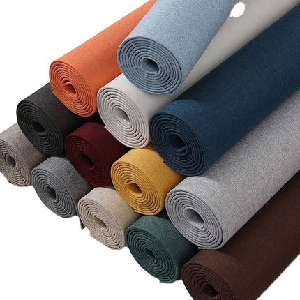 Peekaboo Studio Thickened Linen Texture Self-Adhesive Wallpaper