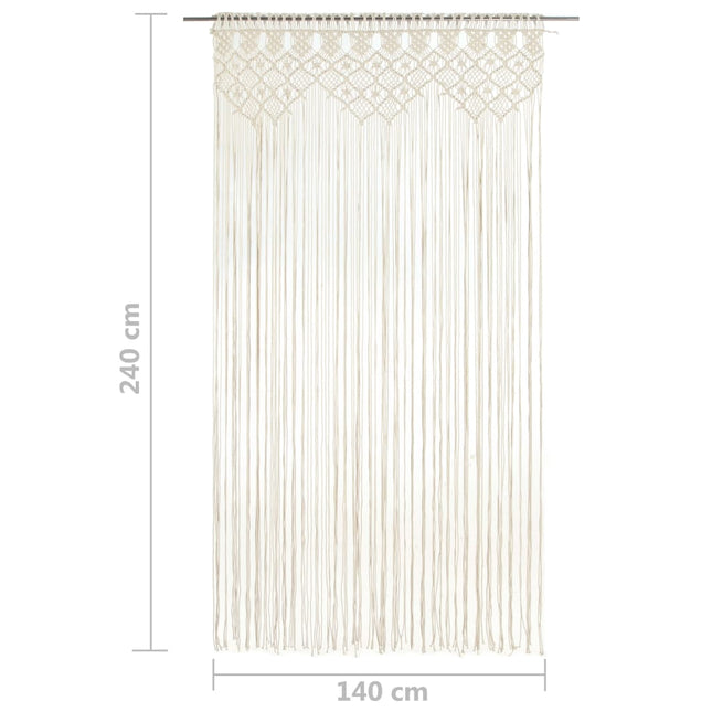 Macrame Curtain Cotton