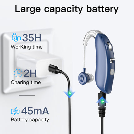 Bluetooth Digital Hearing Aid — Rechargeable PSAP with Bluetooth | Très Elite
