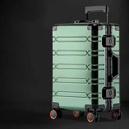 29-inch COLENARA Premium Aluminum Alloy Rolling Luggage Set for Men and Women - Ultimate Durability and Chic Design..
