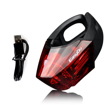 Breathing Bicycle Tail Light USB Rechargeable 3 Modes IPX4 Waterproof