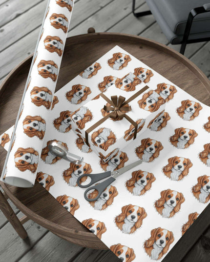 Elegant Puppy-Inspired Gift Wrap Set - Elevate Your Gifting Experience