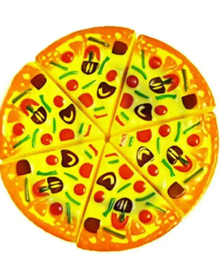 Creative Pizza Slice Cutting Play Set for Kids' Imaginative Learning and Fun