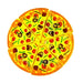 Creative Pizza Slice Cutting Play Set for Kids' Imaginative Learning and Fun