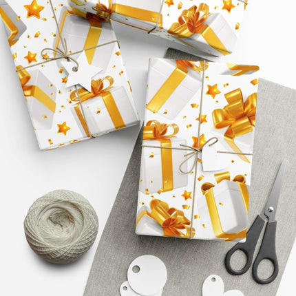Luxurious Artisan 3D Holiday Gift Wrap Set - Crafted in the USA