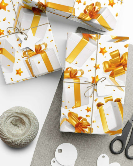 Luxurious Artisan 3D Holiday Gift Wrap Set - Crafted in the USA