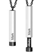 Cylinder black silver