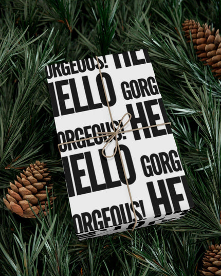 Personalized Elegant Gift Wrap Paper - Elevate Your Gifting Experience