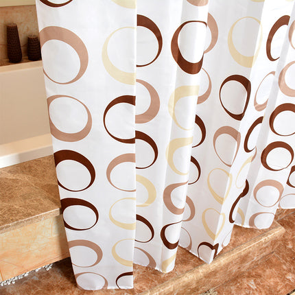 Li jayee pet bathroom shower curtain European bathroom shower curtain