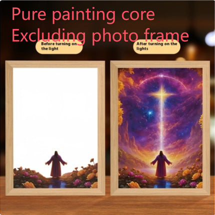 Peekaboo Studio Jesus LED Night Light & Photo Frame - Unique Home Deco