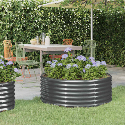 Peekaboo Studio Galvanized Raised Garden Bed 100x Durable & Weather-Re