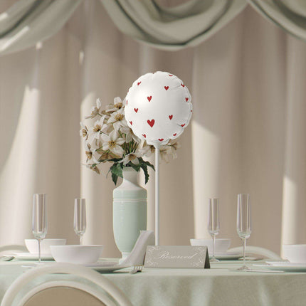 Customizable 6" Stylish Matte Balloon Collection - Perfect for Romantic Occasions