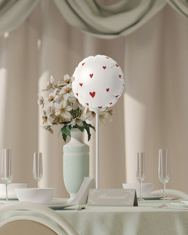 Customizable 6" Stylish Matte Balloon Collection - Perfect for Romantic Occasions