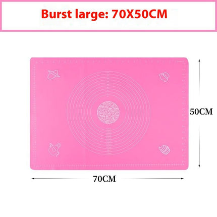 Kitchen Thickened Non Slip Dough Kneading Board Baking Pad