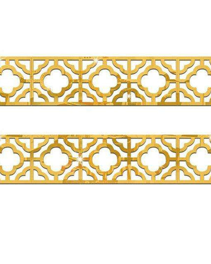 Sophisticated 3D Acrylic Crystal Wall Decals - Luxurious Home Decor in Elegant Gold, Silver, Black, and Red