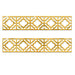 Crystal Acrylic 3D Wall Stickers Set - Decorative Home Accents in Gold, Silver, Black, and Red